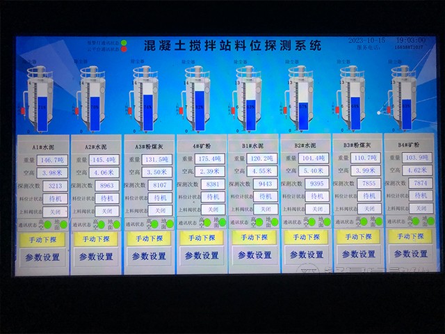 攪拌站防打錯(cuò)料、防冒倉系統(tǒng)